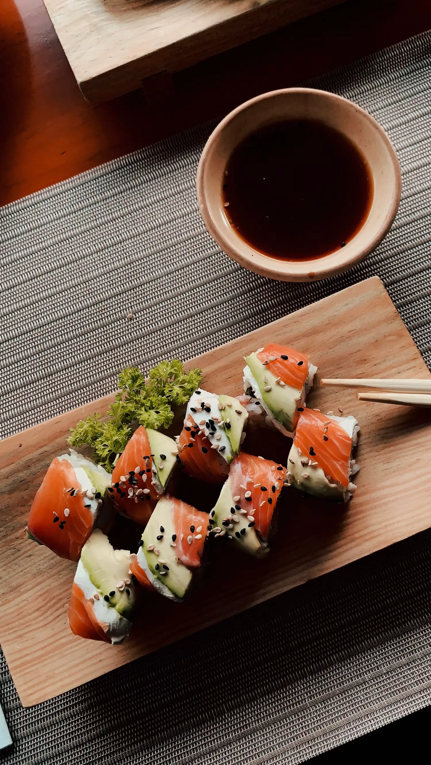 Selección de sushi